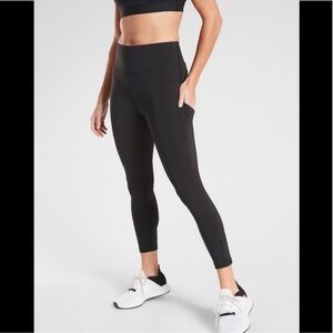 NWT-Athleta Black Ultimate Stash Pocket 7/8 Tight, Size 3X